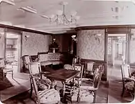 L'une des cabines (1896)