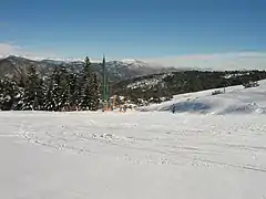 Depuis le TK de l'Aups, vue sur le TK école des Lavandes.