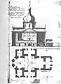 Église Saint-Constantin-et-Sainte-Hélène (Kyiv) Plan de 1841