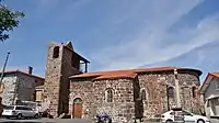 Vue méridionale de l'église Sainte-Anne.