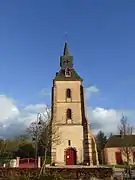 Façade de l'église