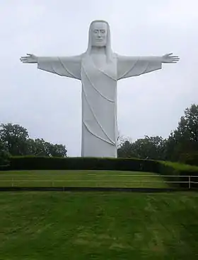 Christ des Ozarks aux États-Unis.