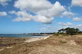 L'anse de Kerguelen et le parc océanique.