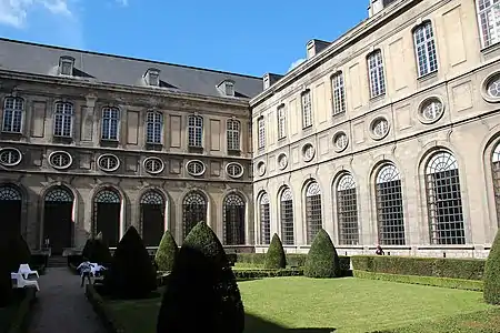 Jardin du cloître.