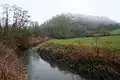 La Haine à Havré en hiver.