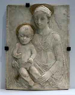 La Vierge et l'Enfant.