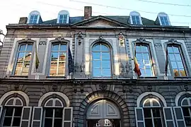 Ancien refuge de l'abbaye de Bélian (façade principale et versant de toiture)