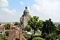 Vue extérieure depuis la tour César