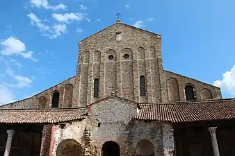 La façade ouest