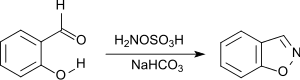 Synthèse de 1,2-Benzisoxazol aus Salicylaldehyd und HOSA