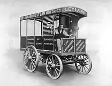 Le 1er camion fabriqué par Leyland en 1896