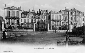 Photographie ancienne de l'hôtel de Cornulier.