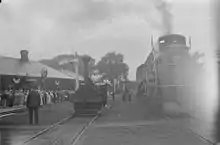 Célébrations du 100e anniversaire de l'inauguration du premier chemin de fer canadien, 1936