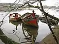 Épaves dans le cimetière de bateaux de l'Anse du Govillo.