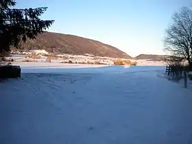 Vue du mont Sujet depuis le sud-ouest.