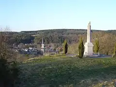 Vue du monument.