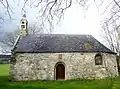 Plomodiern : chapelle Saint-Suliau, flanc sud.