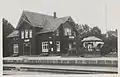 La gare dans les années 1920.