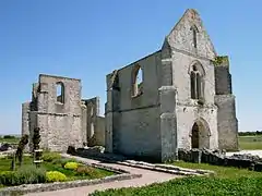 La Flotte. L'Abbaye Notre-Dame-de-Ré dite des Châteliers.