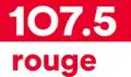 Description de l'image 107.5 rouge logo.png.