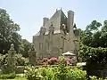 Clohars-Fouesnant : le château de Bodinio vu du sud-est.