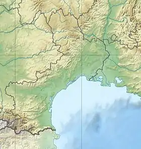 voir sur la carte du Languedoc-Roussillon
