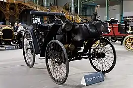 Peugeot type 3 exposé au Grand Palais.