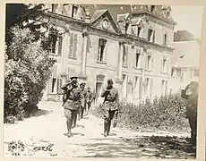 En 1918 au Château de Tartigny,