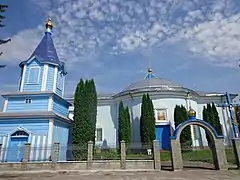 église st-Nicolas et son clocher, classés d'Oleksandria.