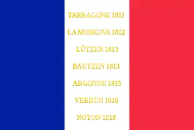 drapeau du 113e régiment d'infanterie de ligne