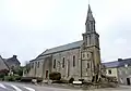 L'église Notre-Dame de Callac en Plumelec (Morbihan).