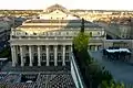 Le Grand-Théâtre vu de la terrasse du Grand Hôtel.