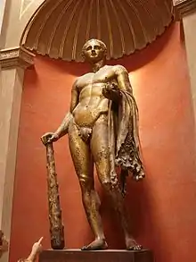 Statue d'Hercule monumentale