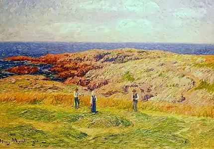 Fenaison en Bretagne (1908), Vannes, musée de la Cohue.