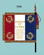 Drapeau en 1940 (revers)