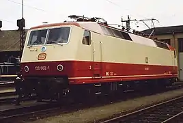 La 120-002 à Wurtzbourg en 1984