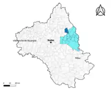 Castelnau-de-Mandailles dans l'intercommunalité en 2020.