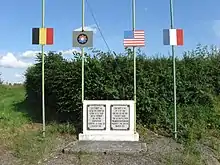 Parcelle où se sont déroulés les premiers combats de la libération de la Belgique le 02/09/1944