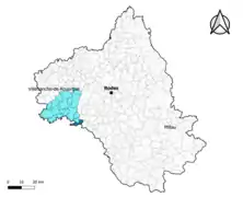 Crespin dans le canton d'Aveyron et Tarn en 2020.