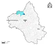 Saint-Félix-de-Lunel dans le canton de Lot et Dourdou en 2020.