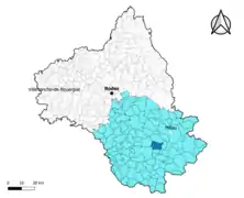 Saint-Rome-de-Cernon dans l'arrondissement de Millau en 2020.