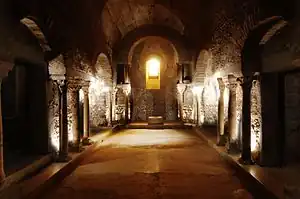 Crypte Saint-Oyand de l'église Saint-Laurent de Grenoble