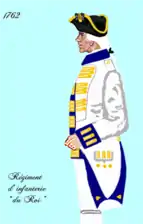 régiment du Roi de 1762 à 1776