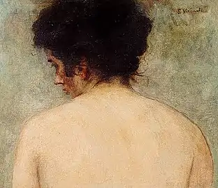 Dorso mulher, d'Eliseu Visconti (c. 1895).