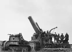 12 inch MK I & III railway howitzer