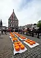 Marché aux fromages à Gouda