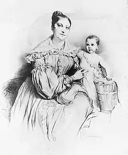 Élisa Schlésinger vers 1840