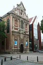 Les chapelles des Brigittines, l'ancienne et la moderne, à Bruxelles.