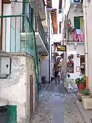 Une ruelle sur Isola dei Pescatori.