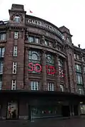 Galeries Lafayette de Strasbourg.